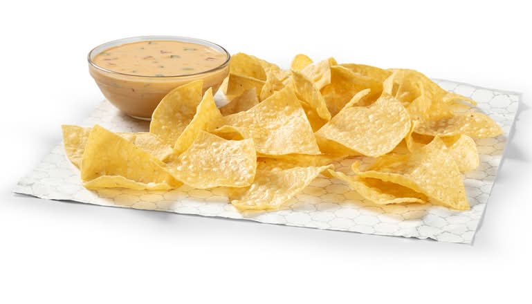 Tortilla Chips & Queso Side
