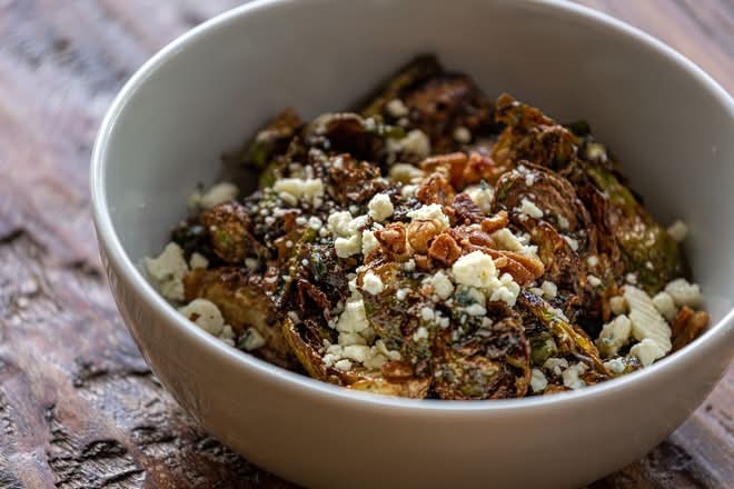 MAPLE BUTTERED BRUSSELS