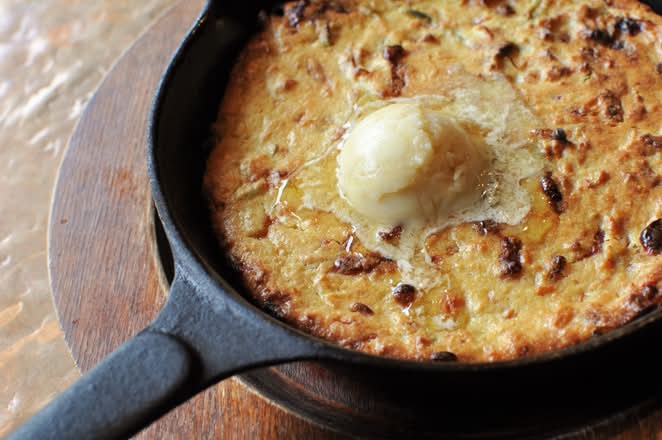 Cast Iron Cornbread*