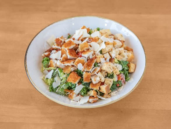Fried Chicken Caesar Salad