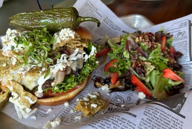 Chilaquiles Burger