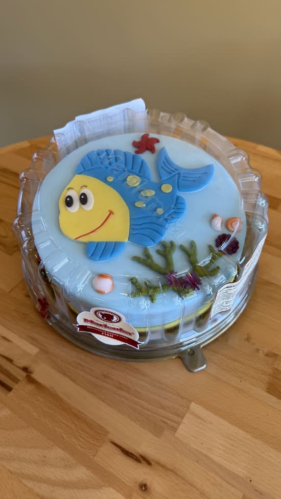 Decoration Cake - Fish