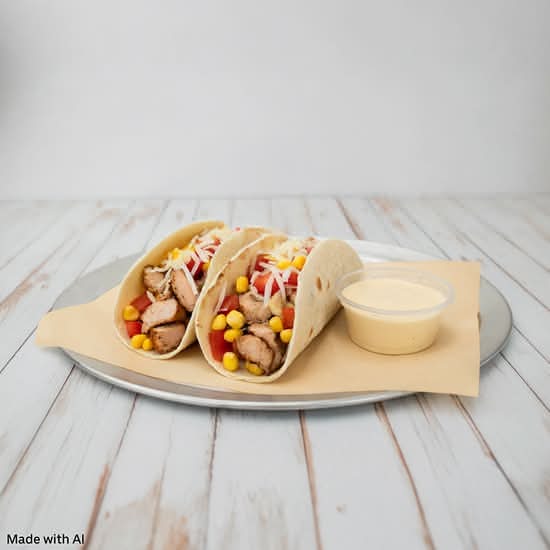 Kids Chicken Tacos (2)