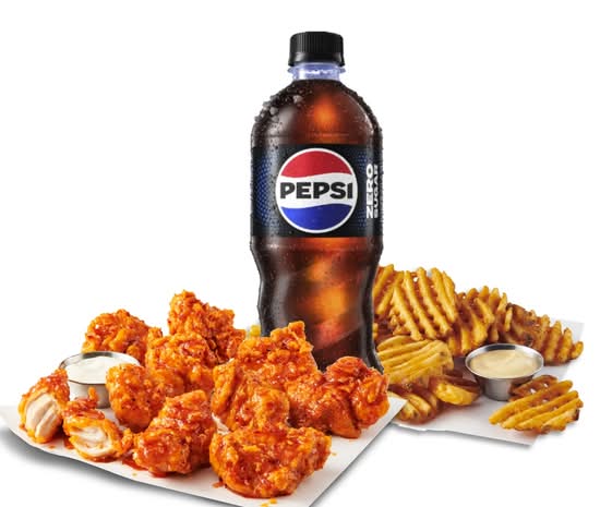 #1 10pc Boneless Wing Combo