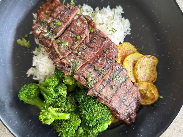 Steak Fresh Farm Plate