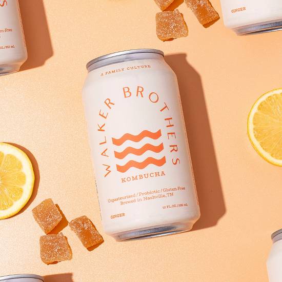 Walker Brothers Kombucha - Ginger