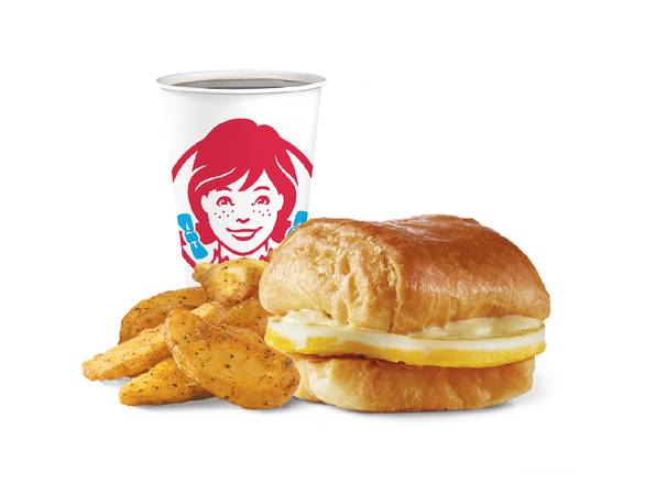 Egg & Cheese Croissant Combo