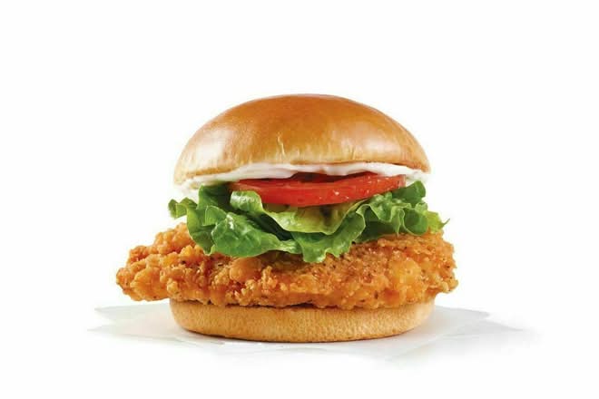 Spicy Chicken Sandwich (Cals:- 450)