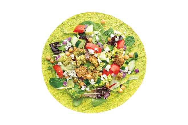 Mediterranean Veggie Wrap