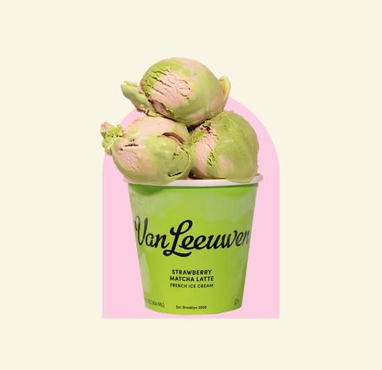 Strawberry Matcha Latte