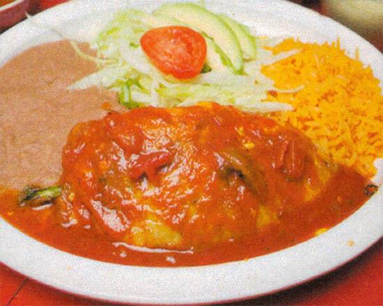 Stuffed Poblano Pepper