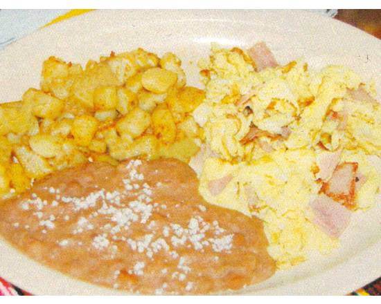 Ham with Eggs
