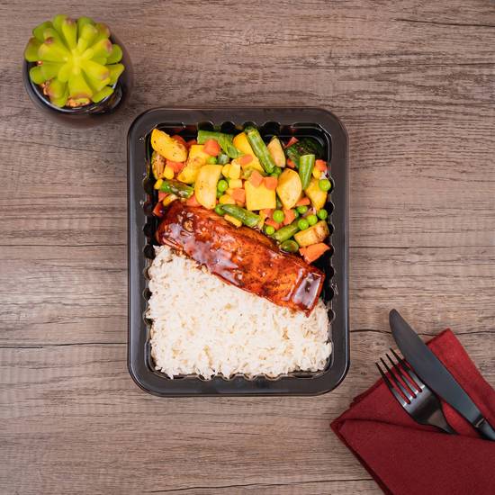 TERIYAKI SALMON