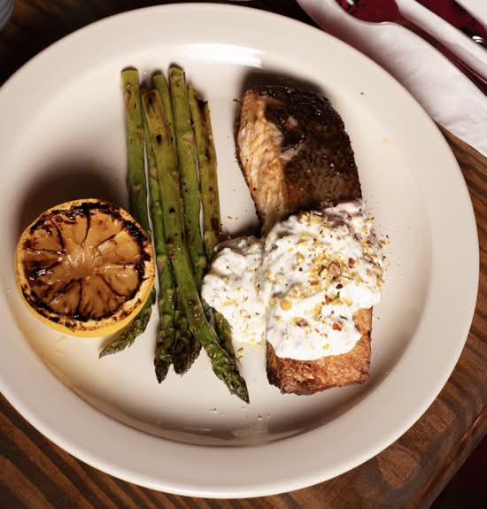 Grilled Lemon Salmon