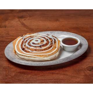 Cinnamon Roll Pancake Breakfast