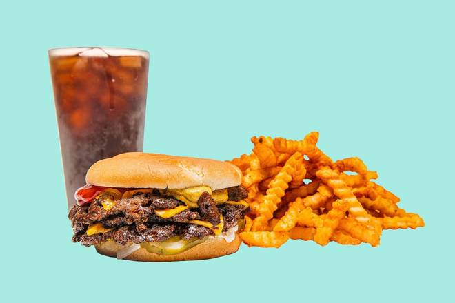 Beast Style Burger Combo
