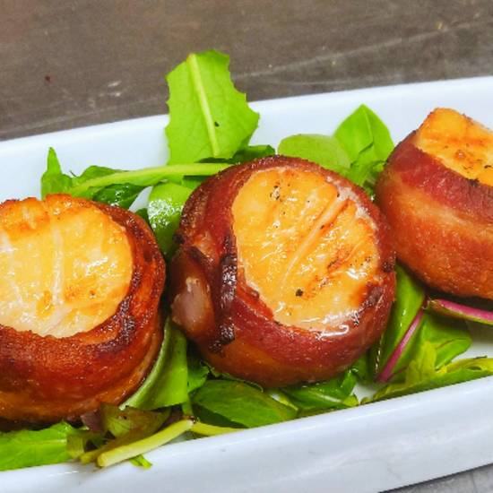 Scallops Wrapped in Bacon SNS