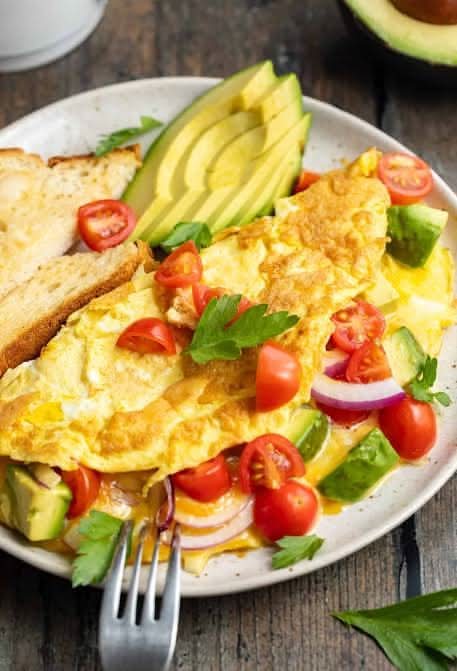 Superman Omelette