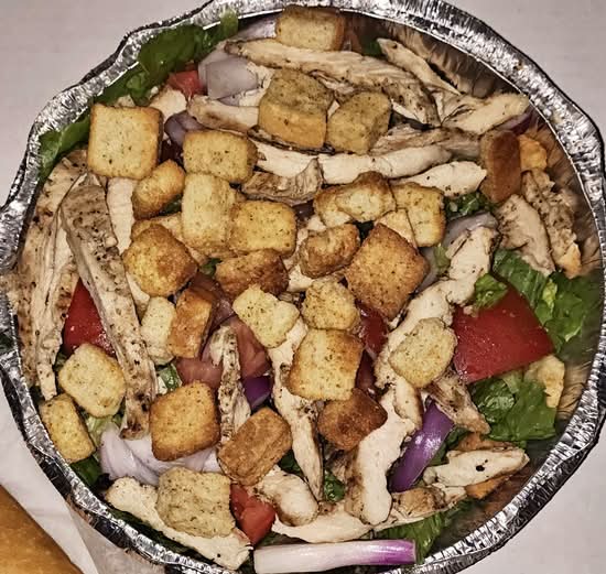 Grilled Chicken Caesar Salad