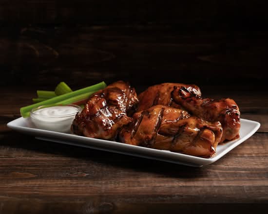 6- Fire Grilled Wings (Bone-in)