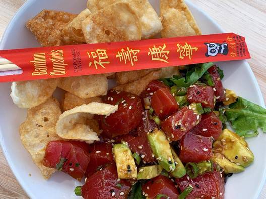 Ahi Poke Crisp