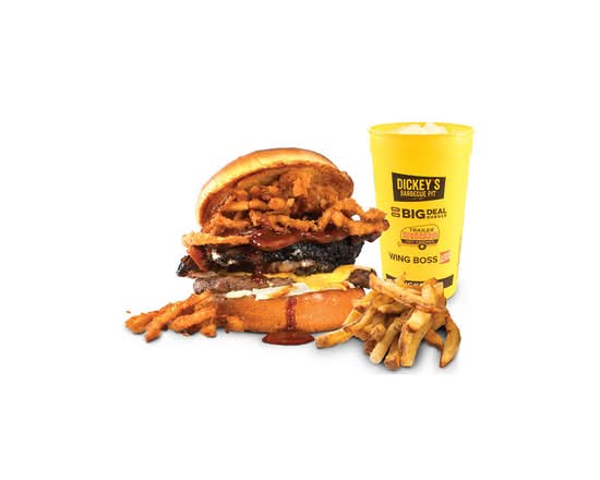 The Nunchuck Norris Cheeseburger Combo