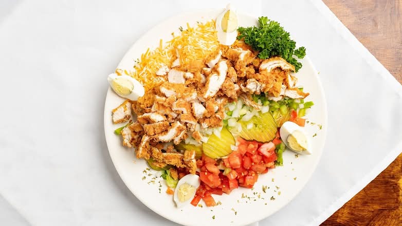 Chicken Fried Chicken Salad