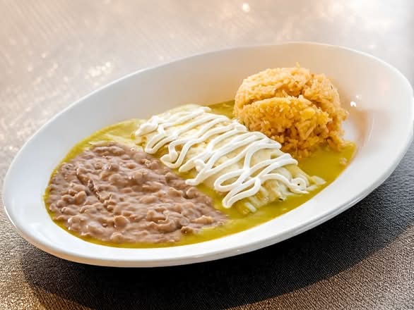 Three Enchiladas