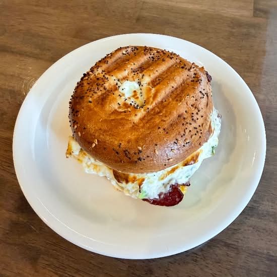 Everything, Everything Bagel Sandwich