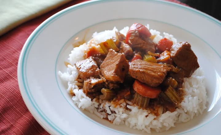 Stew Pork Meal