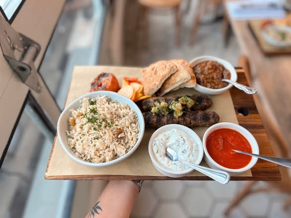 Moroccan Spiced Lamb Kebab