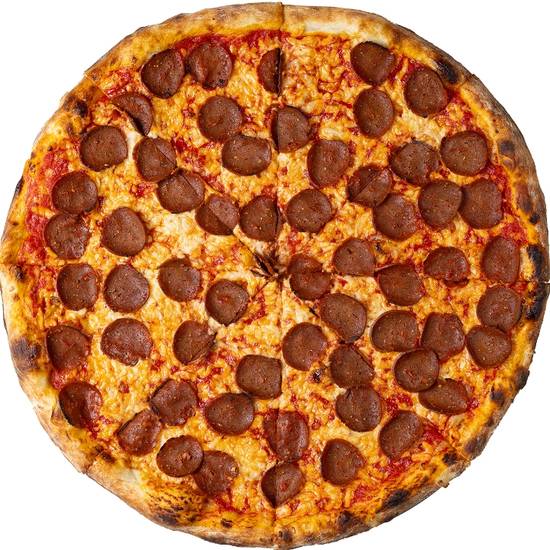 Vegan Pepperoni Pizza