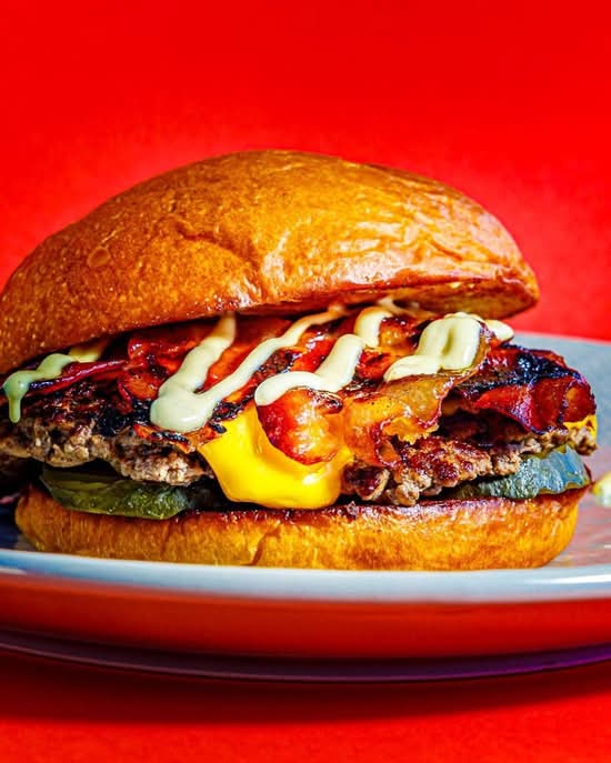 Maple Bacon Burger