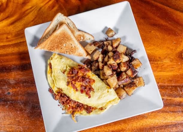 Bacon Cheese Omelette