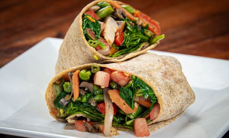 Bfast Veggie Wrap