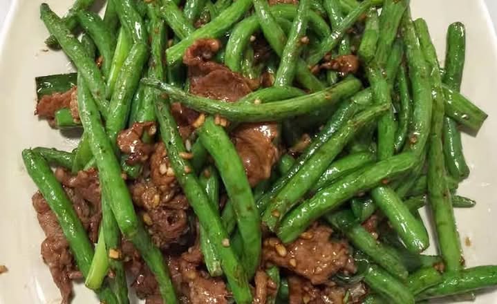 Beef  With String Bean