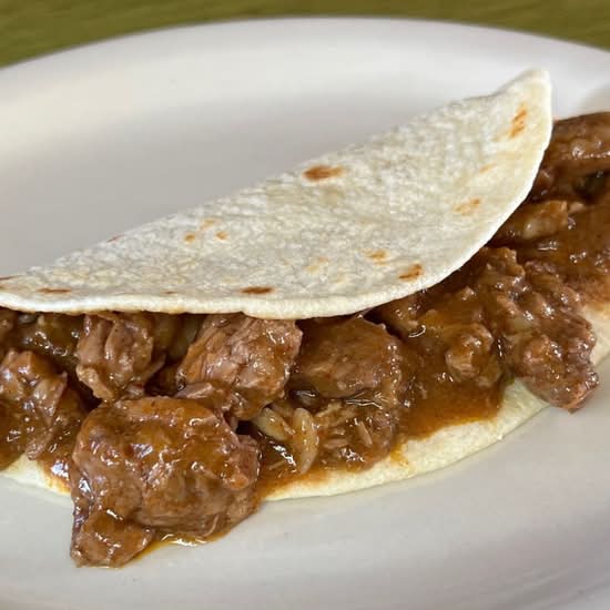 Carne Guisada Taco