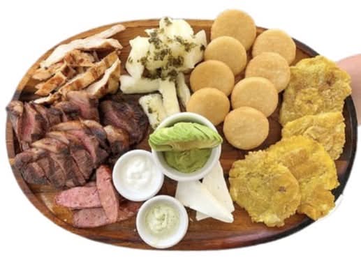 Mixed grill for 2