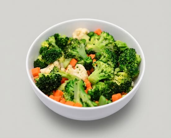 Steamed Mixed Vegetables
