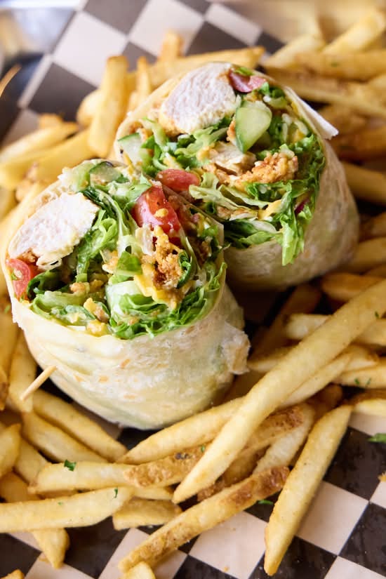 Crispy Honey Mustard Wrap