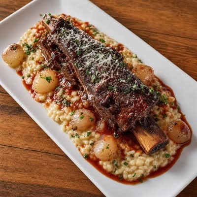 Braised Beef Short Rib.