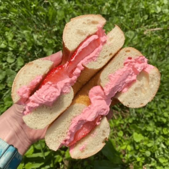 Bagel with Flavored Cream Cheese