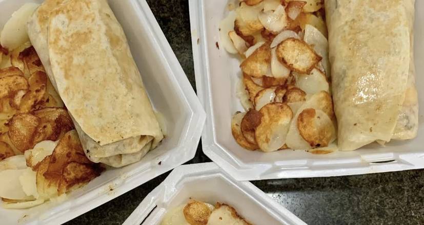 Dad's Breakfast Burrito