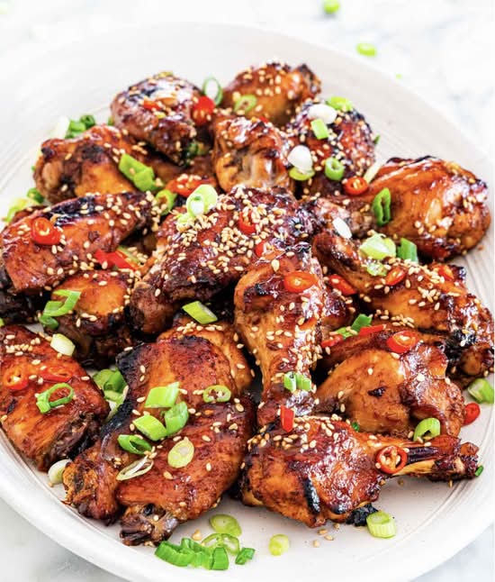 Asian Glaze Wings (6pc)
