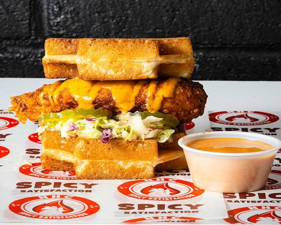 Chicken Waffle Sando