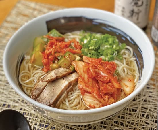 Double Kimchi Cold Soba