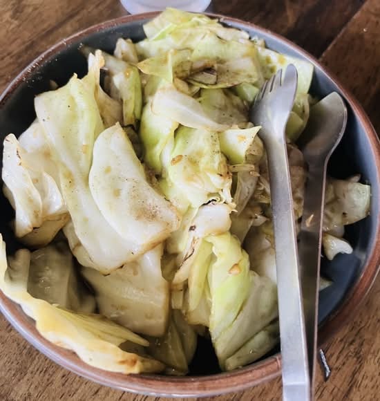 Stir Fried Cabbage