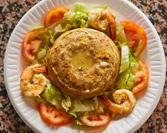 Shrimp Mofongo.