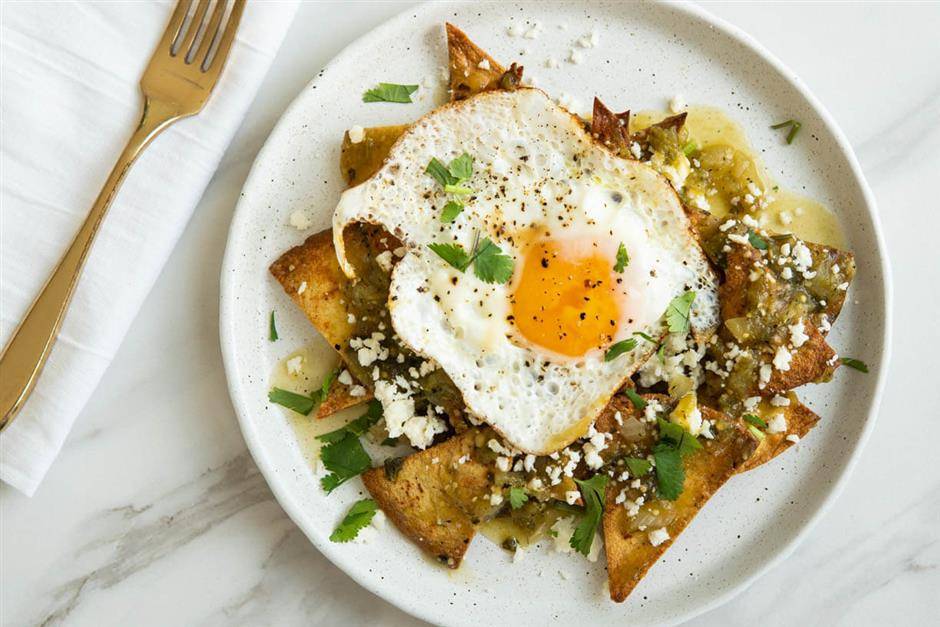 Chilaquiles en Salsa Verde