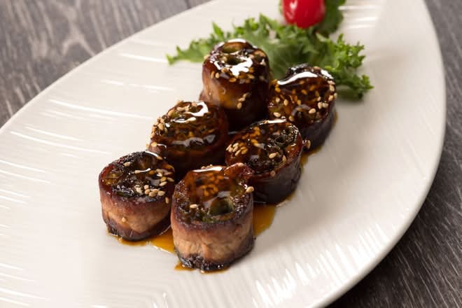 Beef Negimaki Appetizer